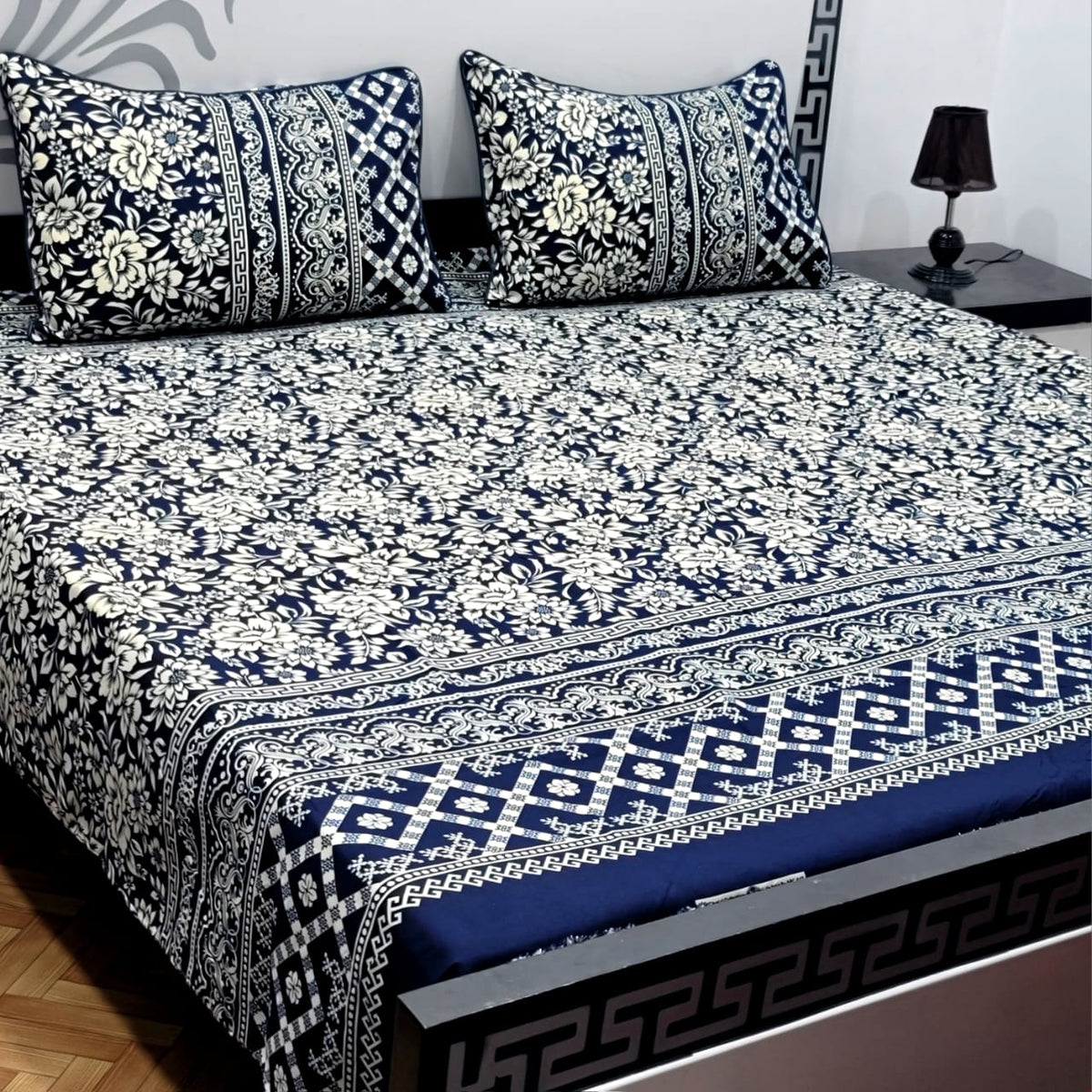 3D-Crystal Bed Sheets-B145