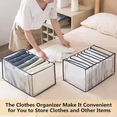 7-Grid Trouser/Pants Organizer - AZ HEAVEN
