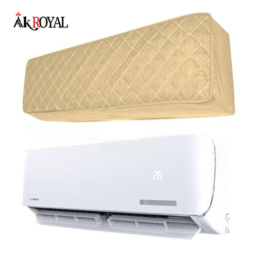 Quilted AC Cover - Beige