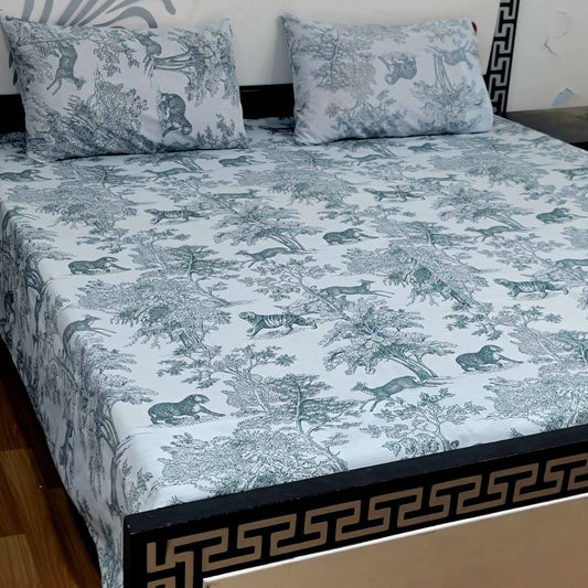 Export Quality Pure Cotton Bedsheets B180