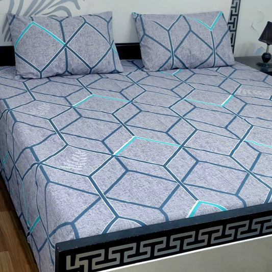Export Quality Pure Cotton Bedsheets B181