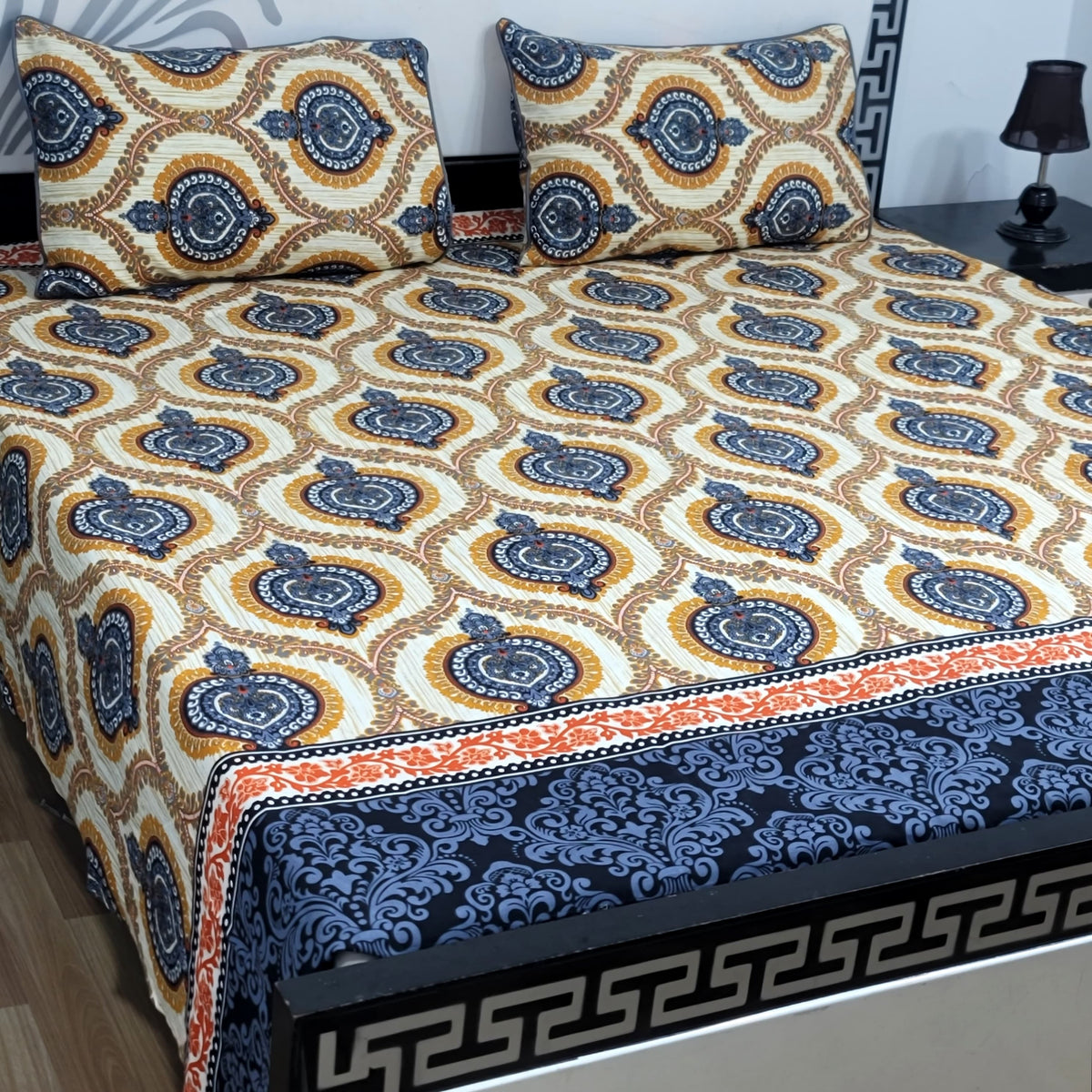 3D-Crystal Bed Sheets-B162