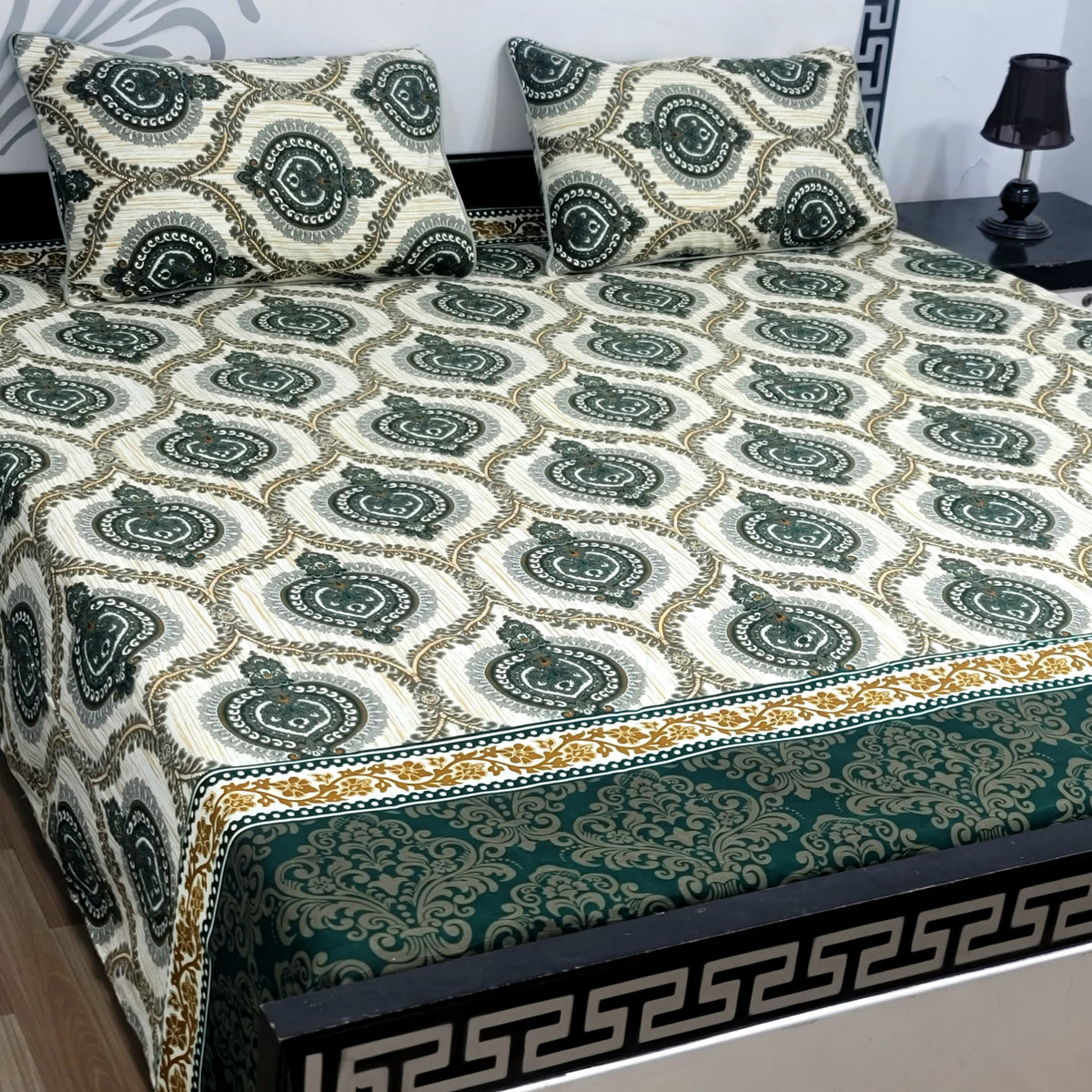 3D-Crystal Bed Sheets-B164
