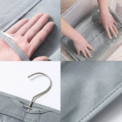 6-Pocket Handbag Organizer – Purse Storage with Hanging Hook