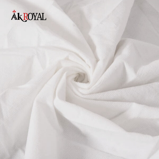 Terry 100% Waterproof Mattress Cover In White Color
