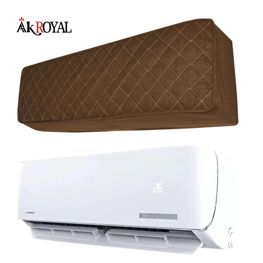 Quilted AC Cover - Copper Brown