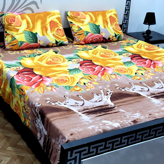3D-Crystal Bed Sheets-B18