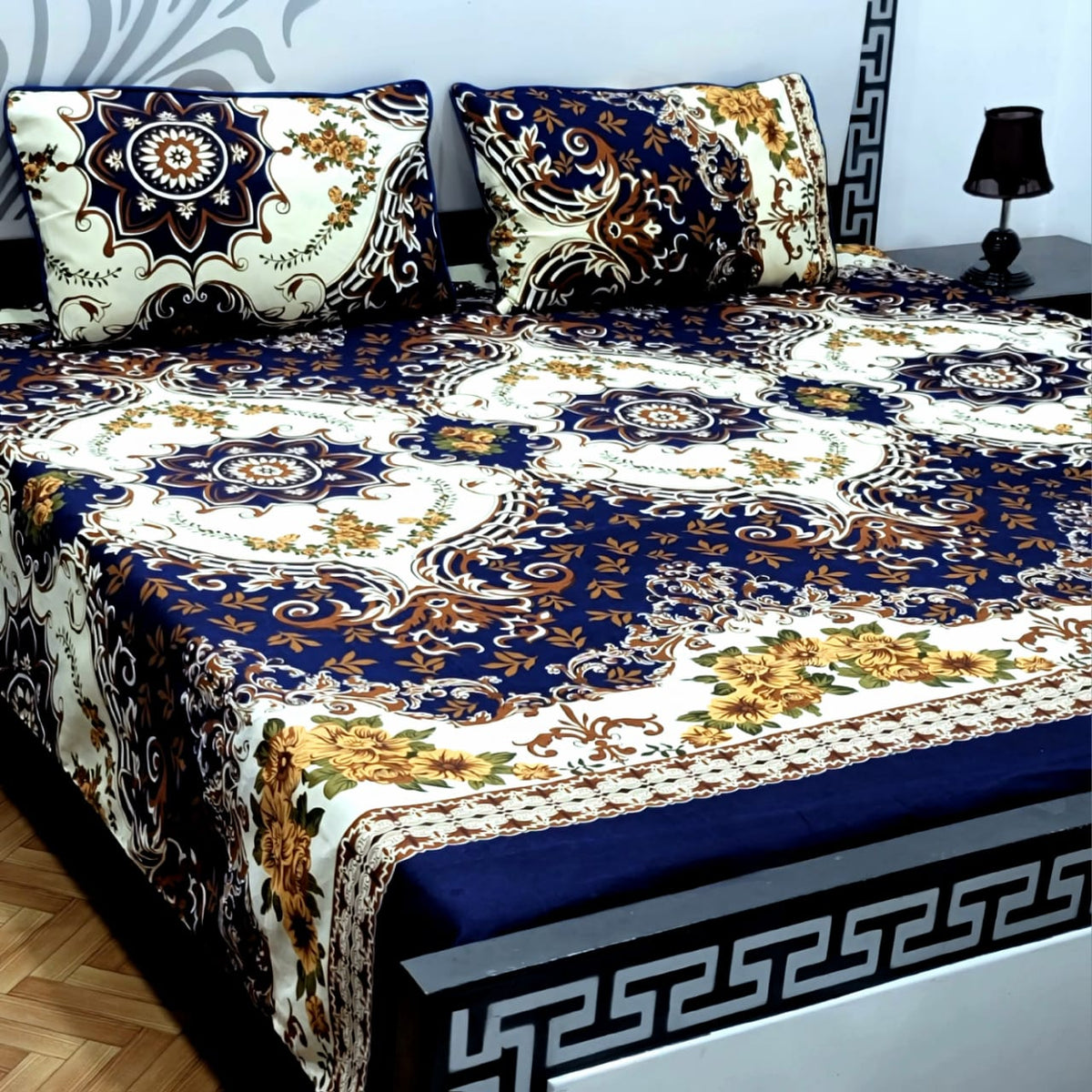 3D-Crystal Bed Sheets-B20