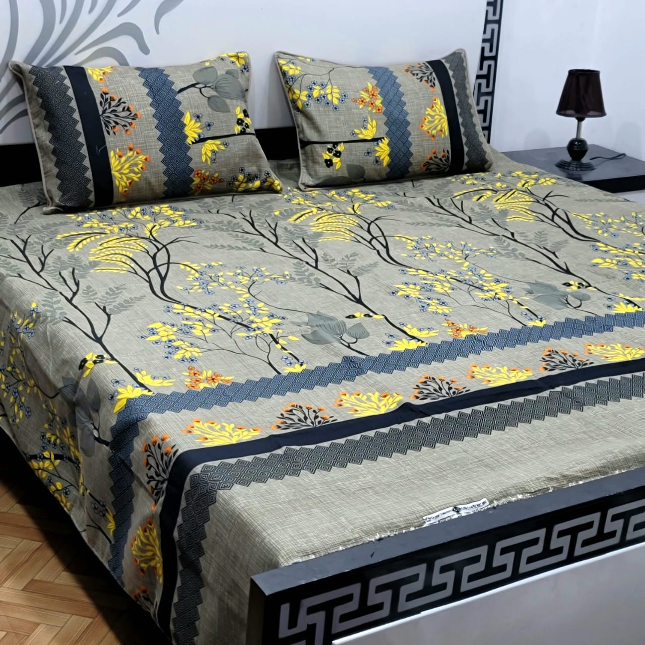 3D-Crystal Bed Sheets-B27