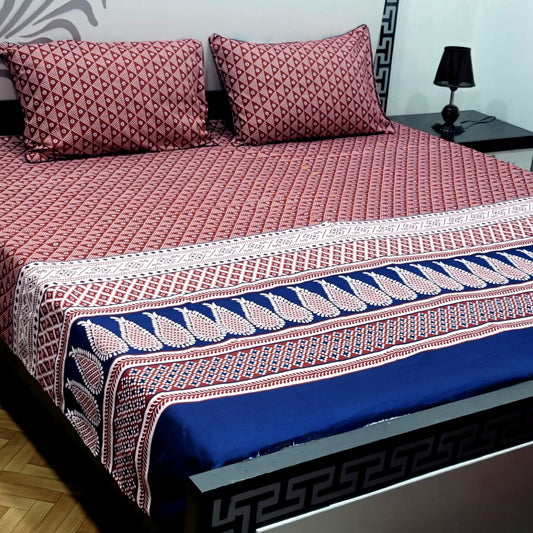 3D-Crystal Bed Sheets-B129