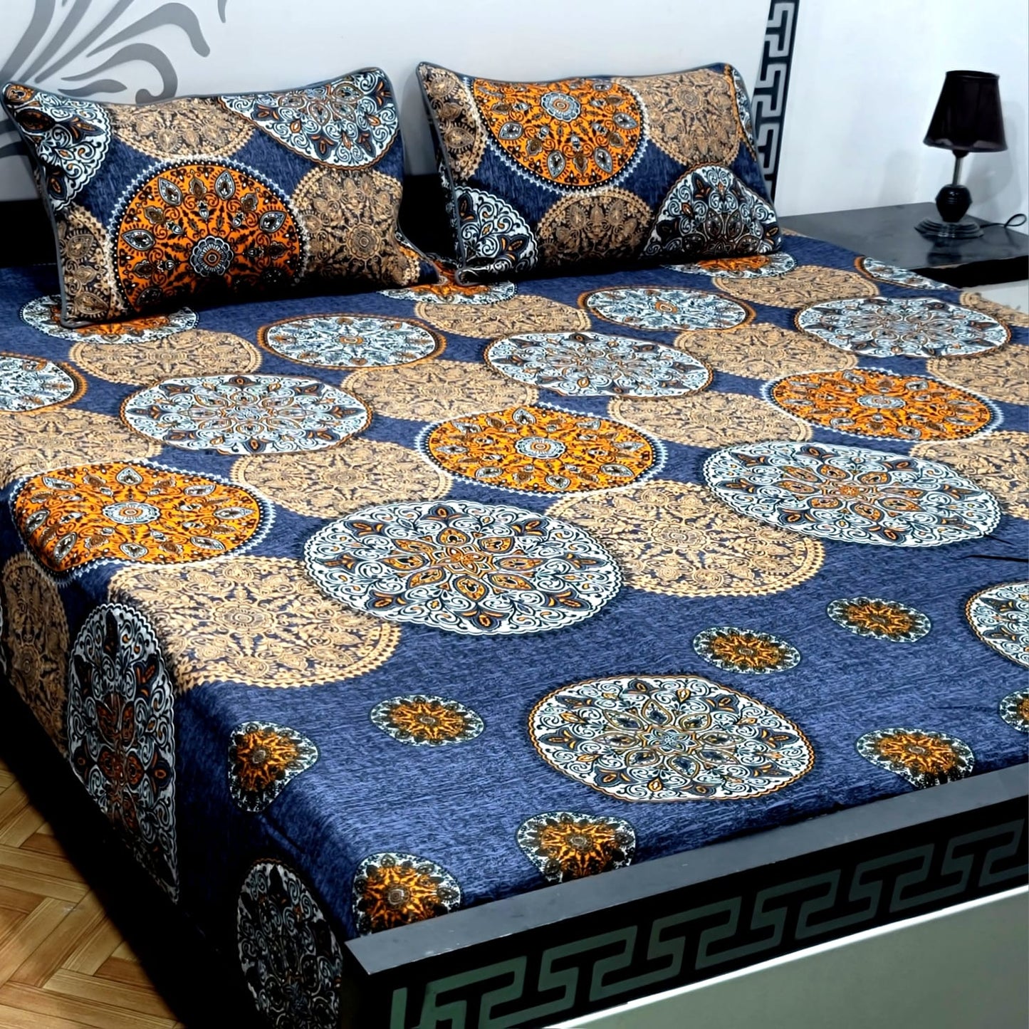 3D-Crystal Bed Sheets-B131