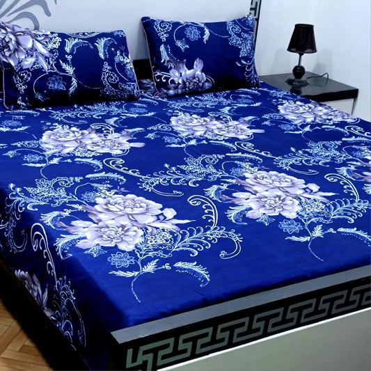 3D-Crystal Bed Sheets-B134