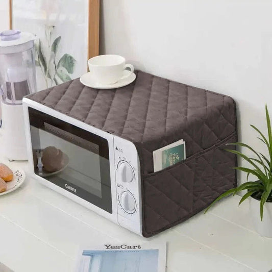 Quilted Cotton Microwave Oven Cover