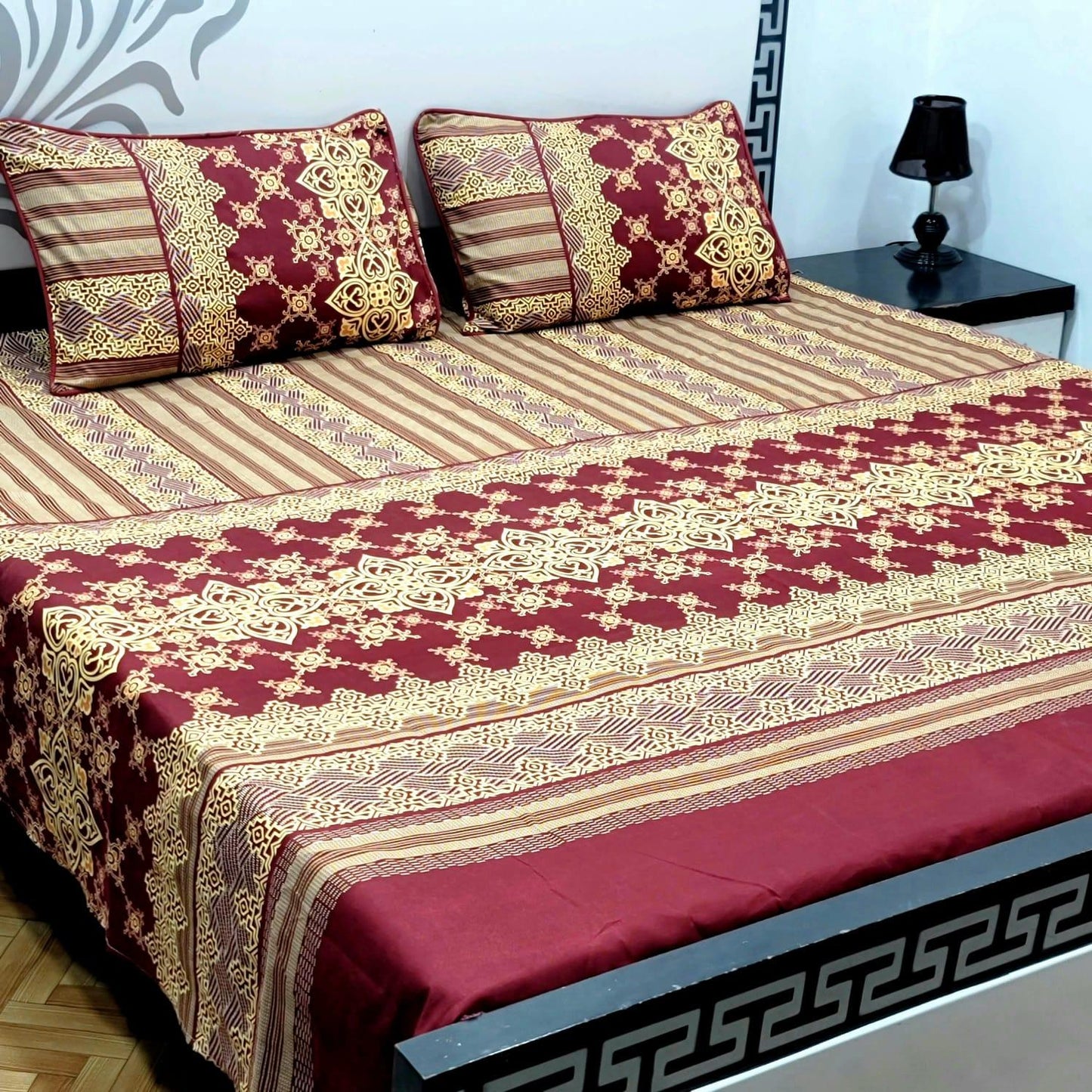 3D-Crystal Bed Sheets-B101