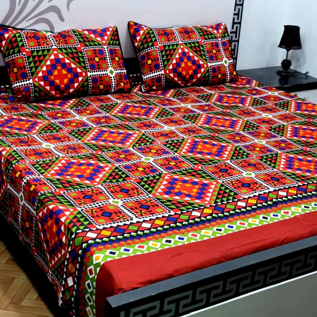 3D-Crystal Bed Sheets-B110