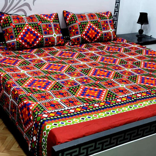 3D-Crystal Bed Sheets-B110