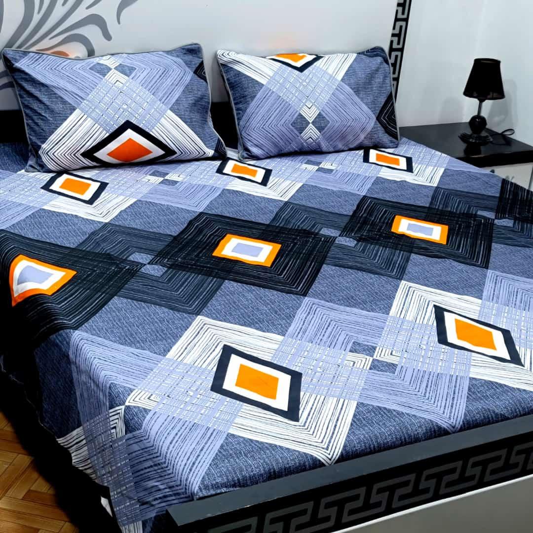 3D-Crystal Bed Sheets-B102