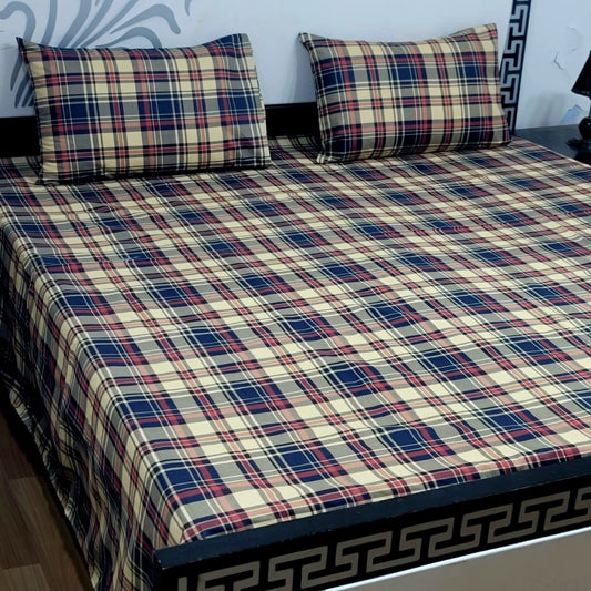 Export Quality Pure Cotton Bedsheets B119
