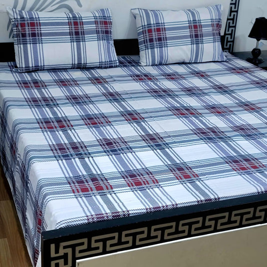 Export Quality Pure Cotton Bedsheets B122