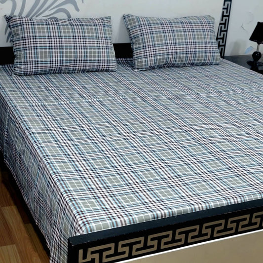 Export Quality Pure Cotton Bedsheets B123