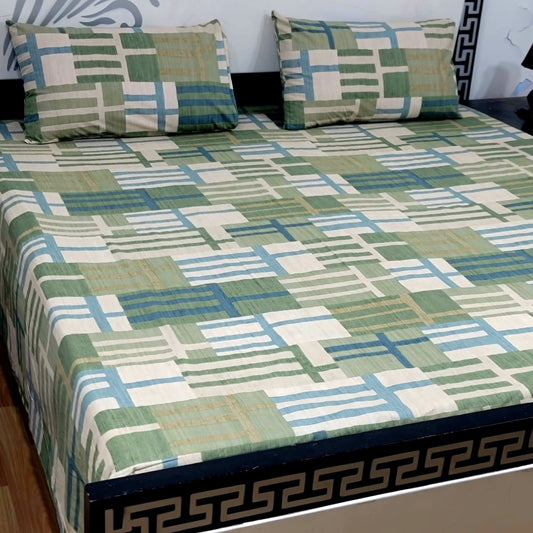 Export Quality Pure Cotton Bedsheets B126