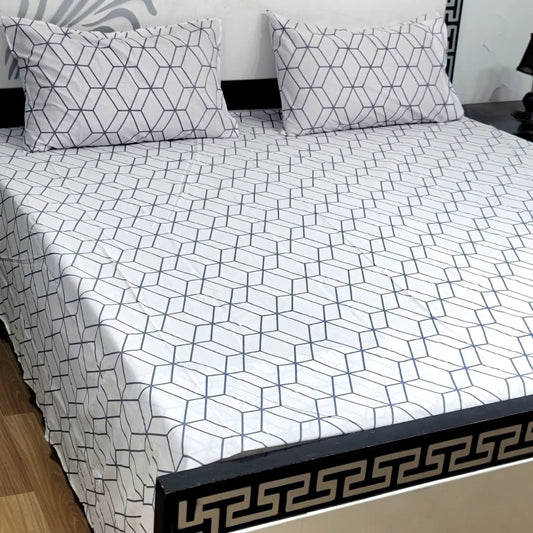 Export Quality Pure Cotton Bedsheets B127