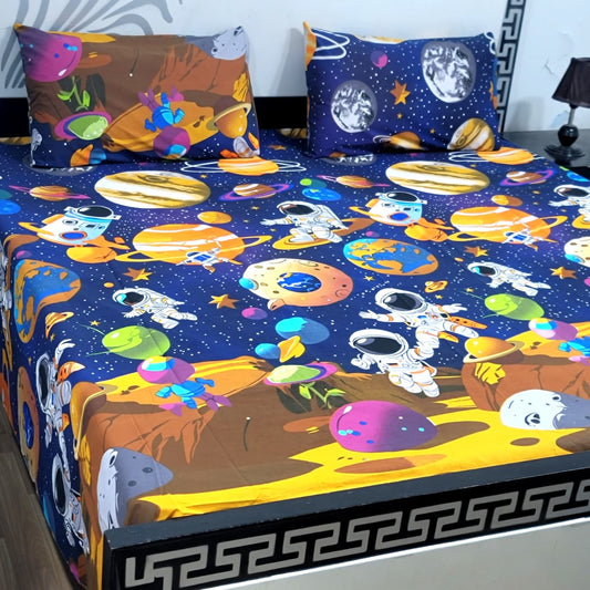 Export Quality Pure Cotton Bedsheets B133