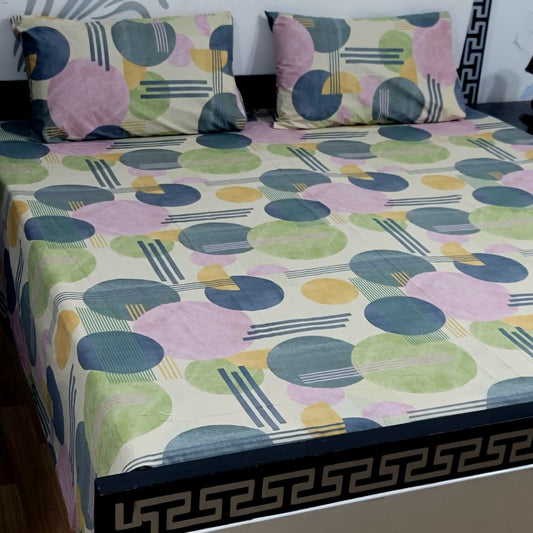 Export Quality Pure Cotton Bedsheets B135