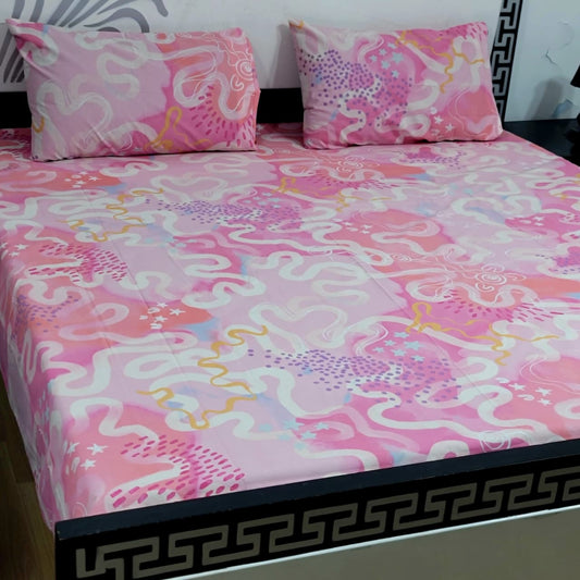 Export Quality Pure Cotton Bedsheets B139