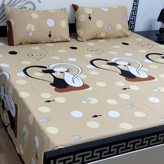Export Quality Pure Cotton Bedsheets B146