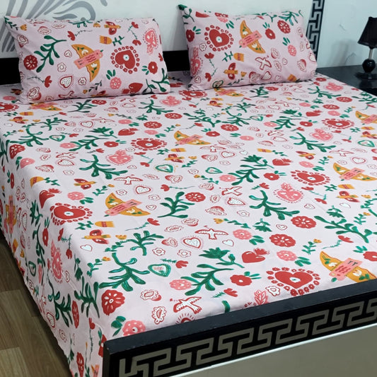 Export Quality Pure Cotton Bedsheets B147