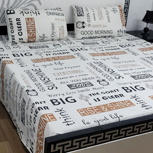Export Quality Pure Cotton Bedsheets B151