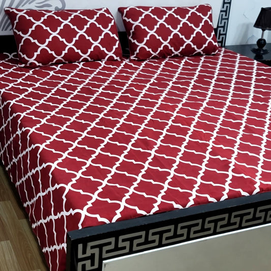 3D-Crystal Bed Sheets-B174