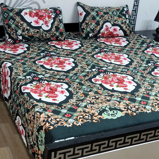 3D-Crystal Bed Sheets-B176