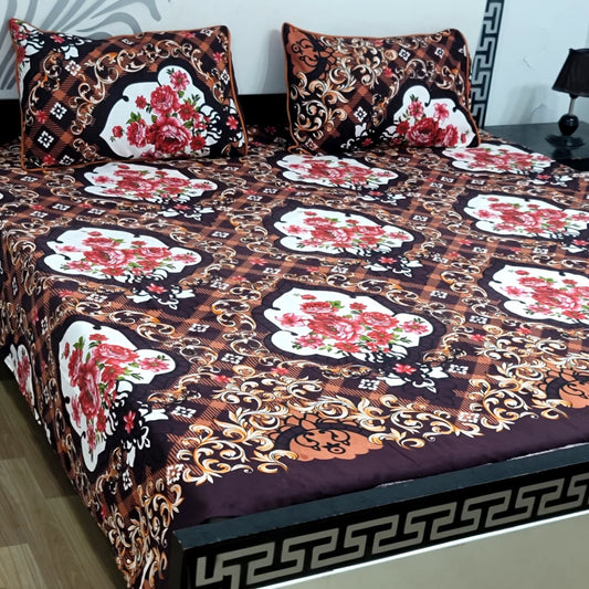 3D-Crystal Bed Sheets-B175