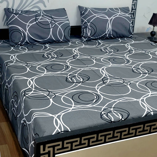 Export Quality Pure Cotton Bedsheets B158