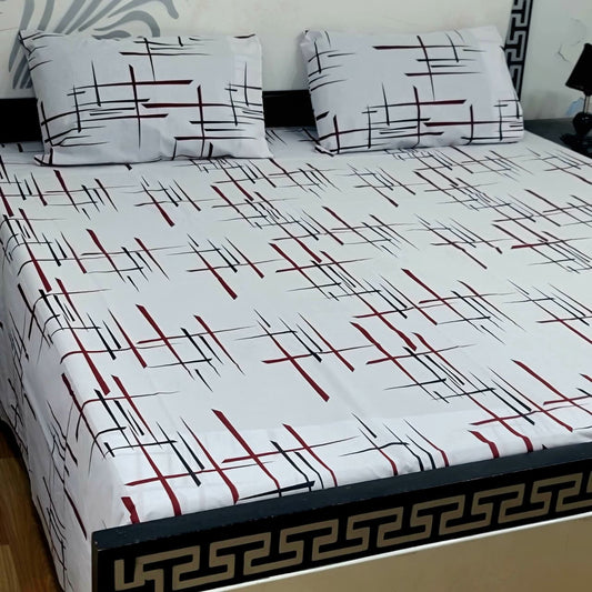 Export Quality Pure Cotton Bedsheets B160