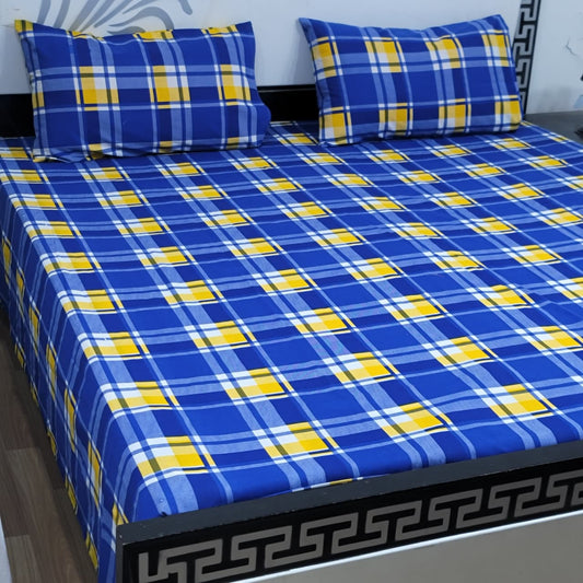 Export Quality Pure Cotton Bedsheets B162