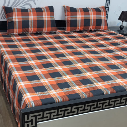Export Quality Pure Cotton Bedsheets B166