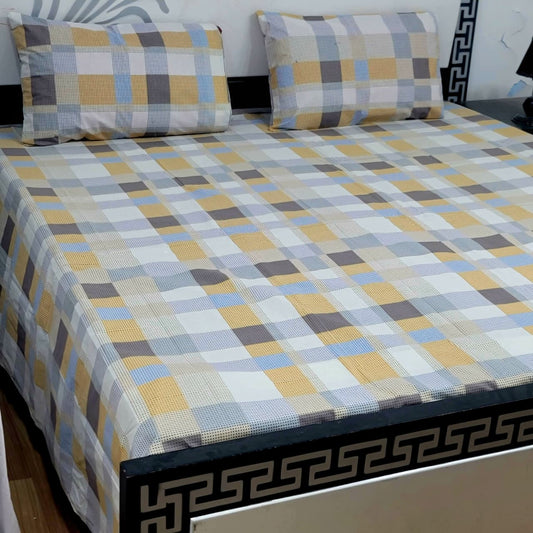 Export Quality Pure Cotton Bedsheets B172