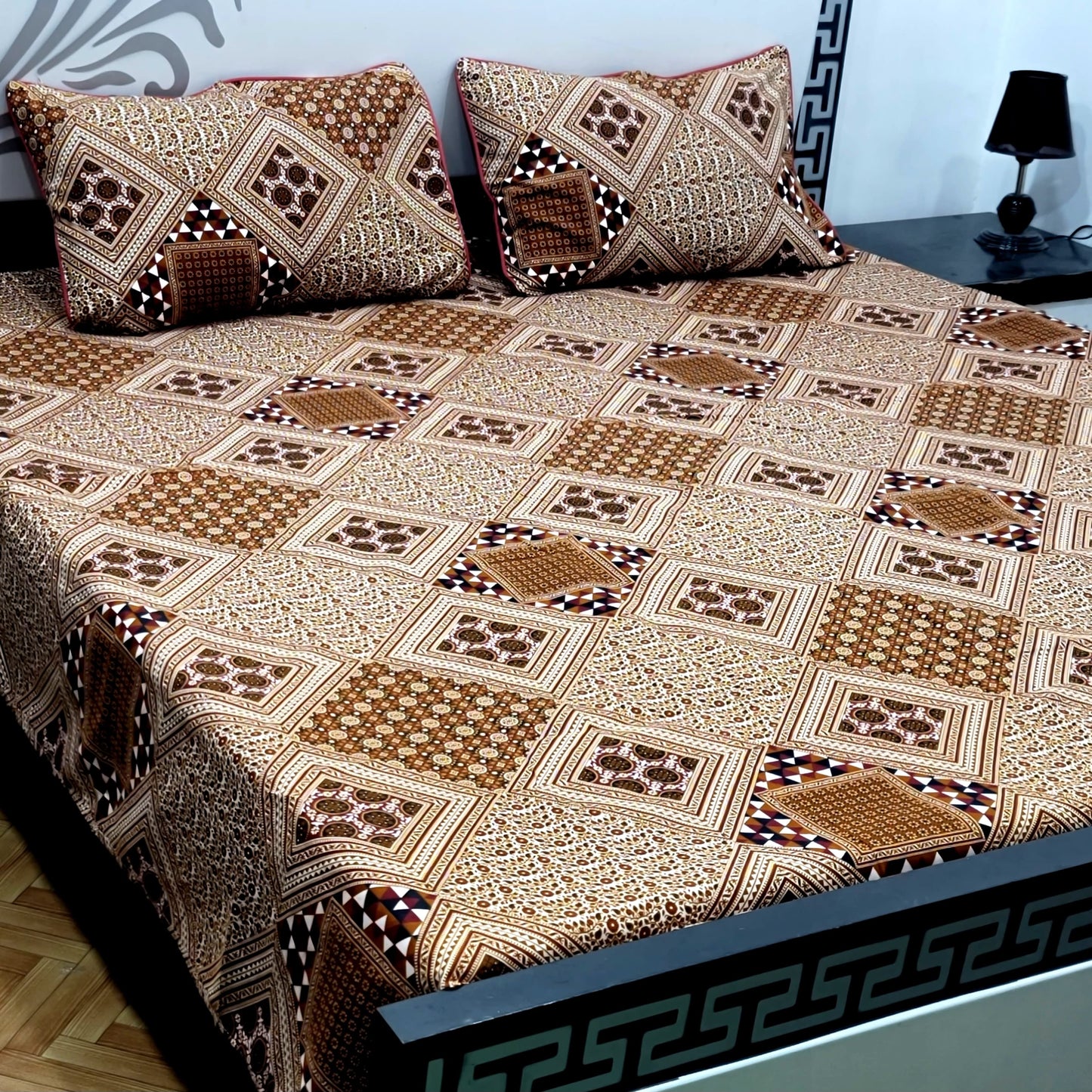 3D-Crystal Bed Sheets-B165