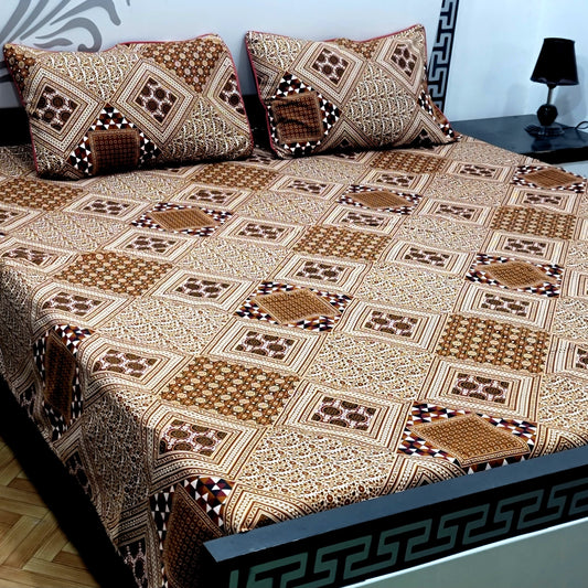3D-Crystal Bed Sheets-B165