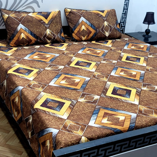 3D-Crystal Bed Sheets-B140