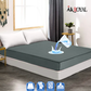 Terry 100% Waterproof Mattress Cover In Gray Color