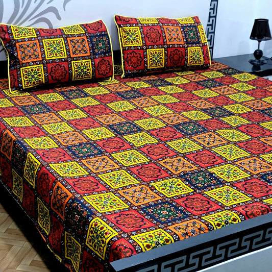 3D-Crystal Bed Sheets-B157