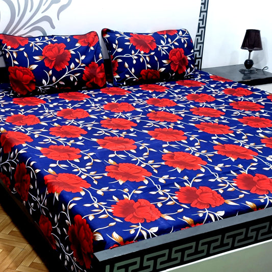 3D-Crystal Bed Sheets-B154