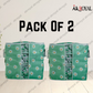 Durable Non-Woven Storage Organizer – Green Floral Design