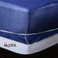 Terry 100% Waterproof Mattress Cover In Blue Color