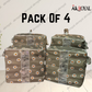 Durable Non-Woven Storage Organizer – Grey Floral Design
