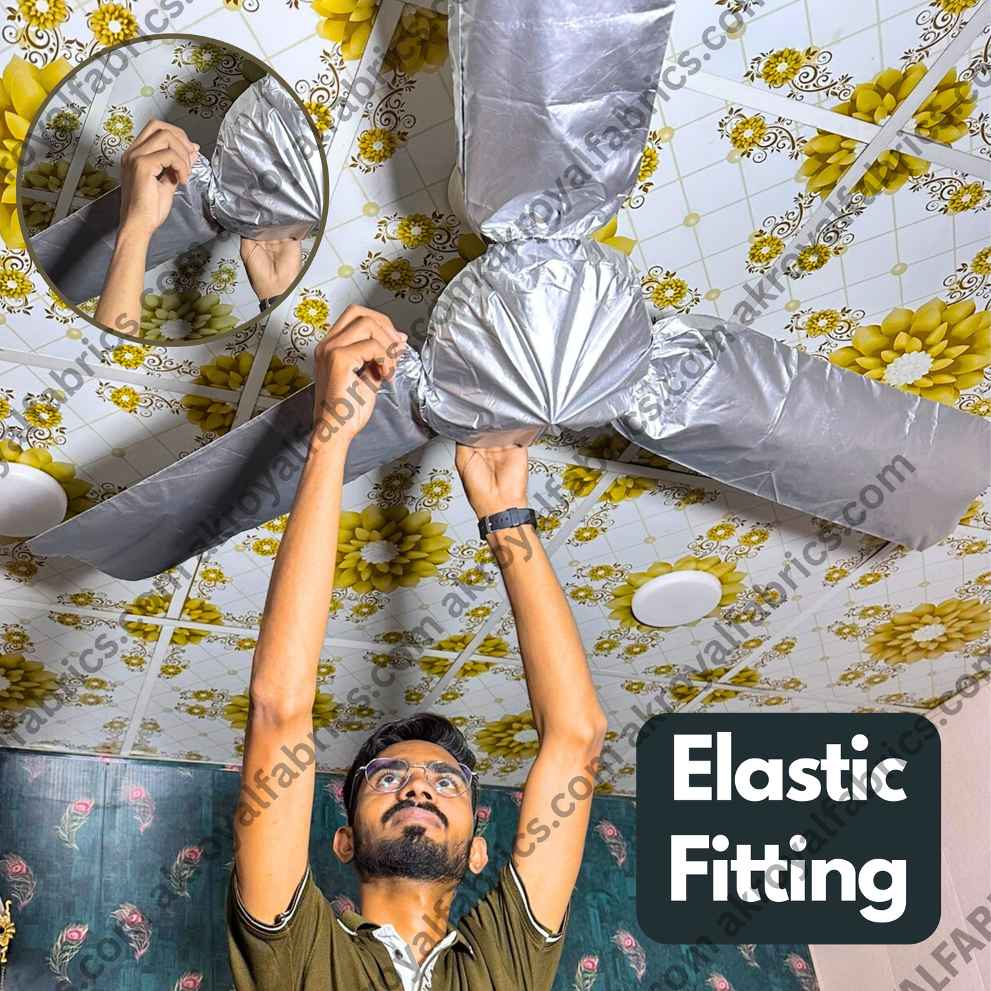 Ceiling Fan Cover | Dustroof & Waterproof